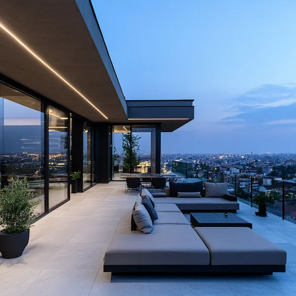velika terasa penthouse