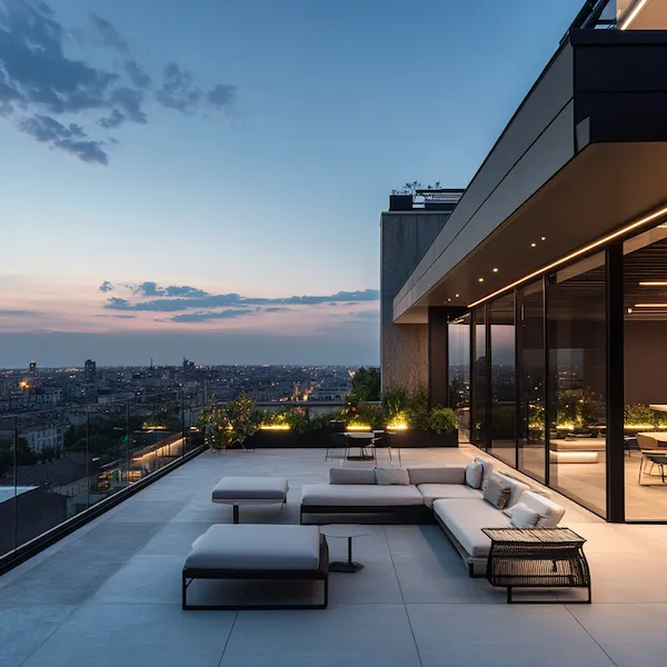 velika terasa penthouse