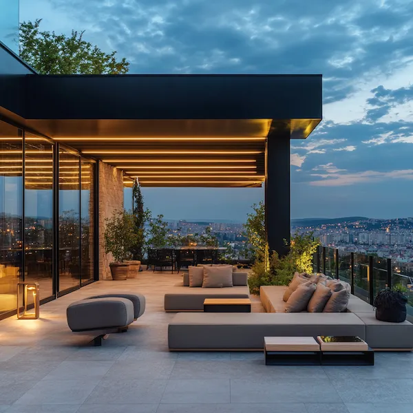 velika terasa penthouse