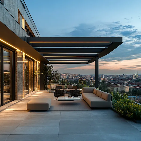 velika terasa penthouse