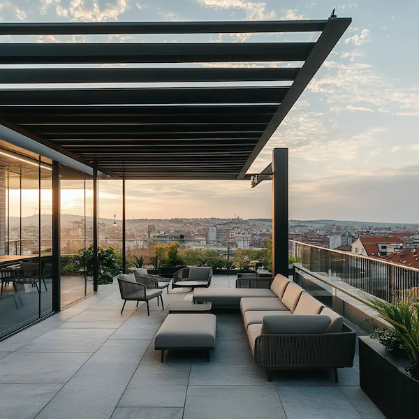 velika terasa penthouse