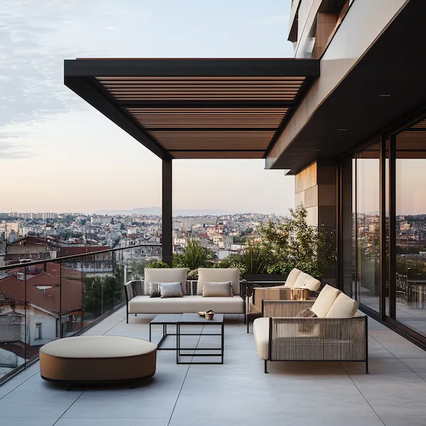 velika terasa penthouse