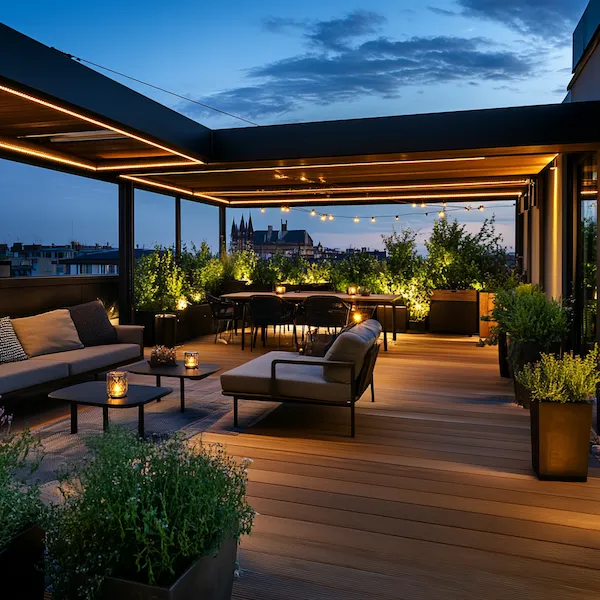 velika terasa penthouse