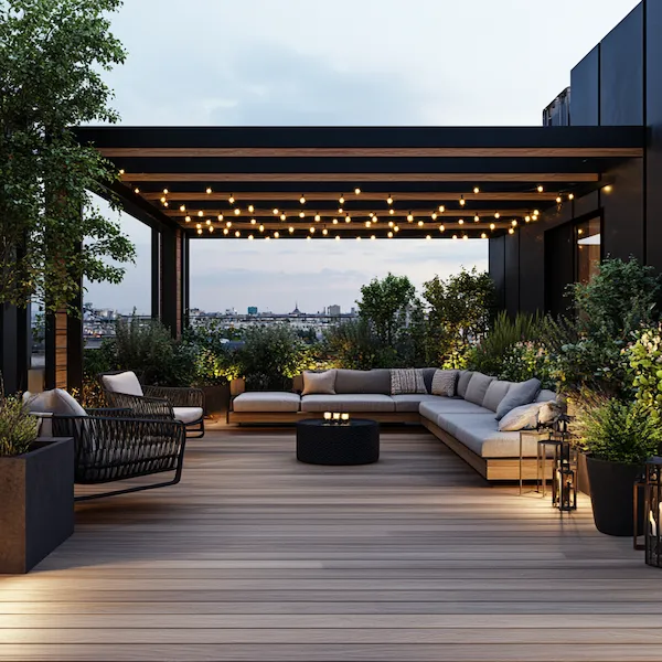 velika terasa penthouse