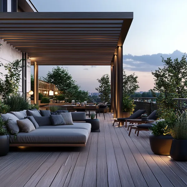 velika terasa penthouse