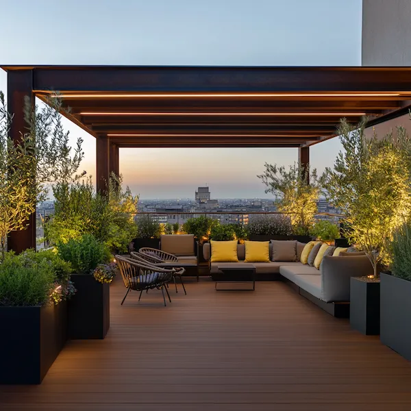 velika terasa penthouse
