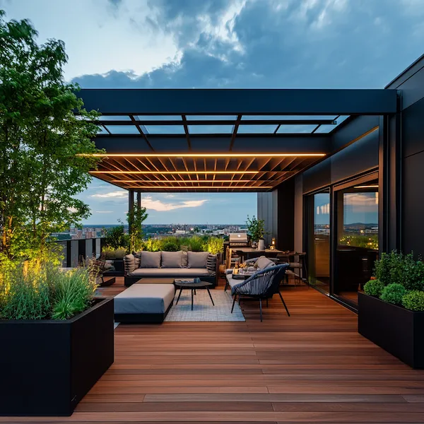 velika terasa penthouse
