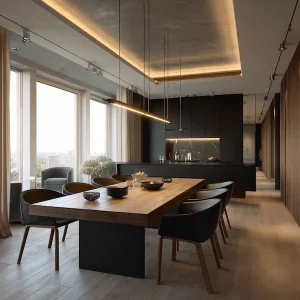 minimalistic trpezarijski sto