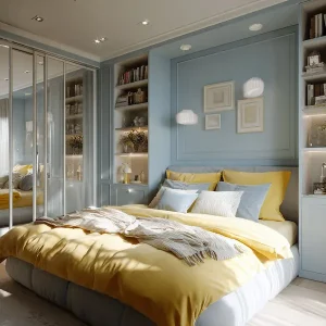 spava saoba sa ogledalima